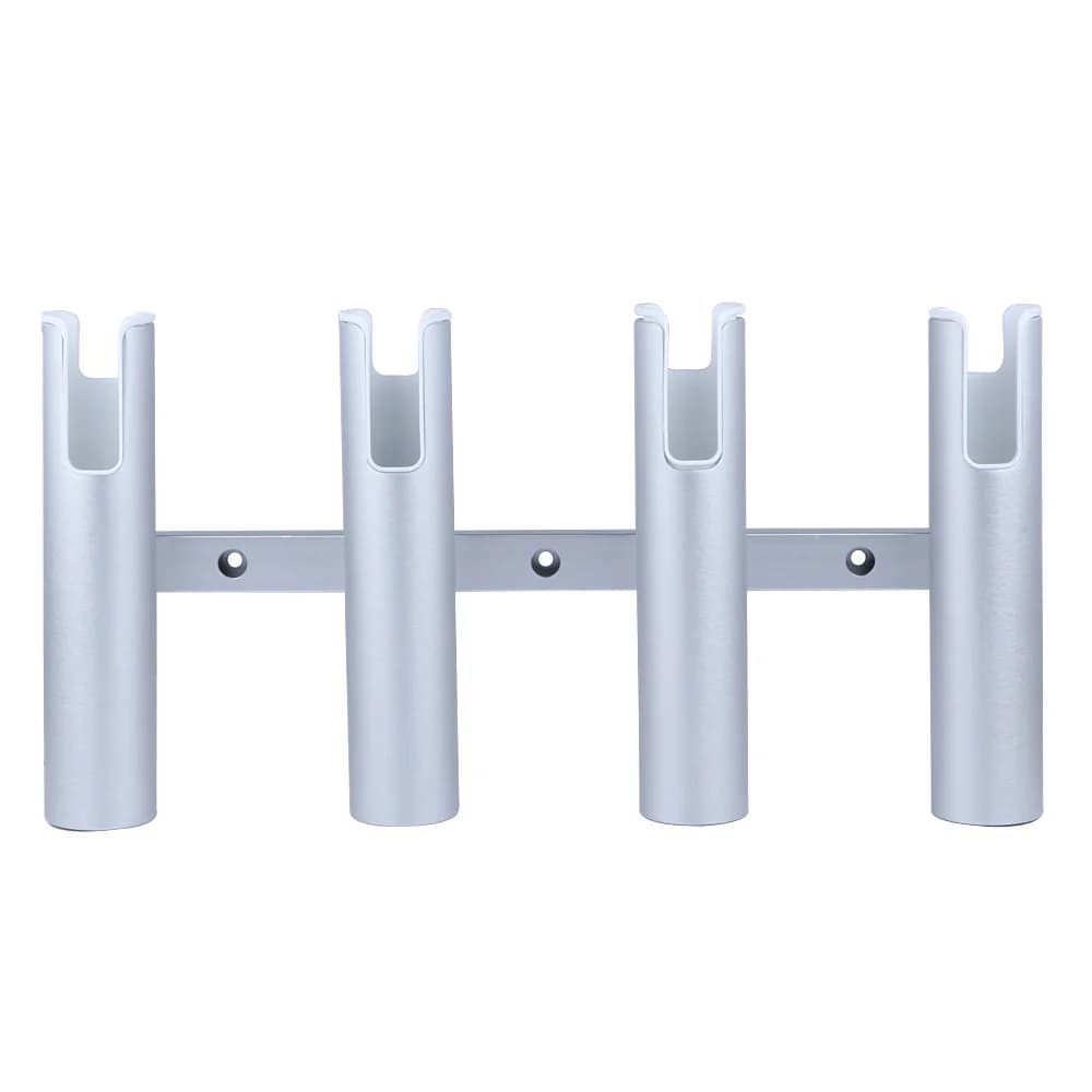Support de canne à pêche en alliage d'aluminium, accessoires de bateau, 4 Tubes à maillons, Yacht ma