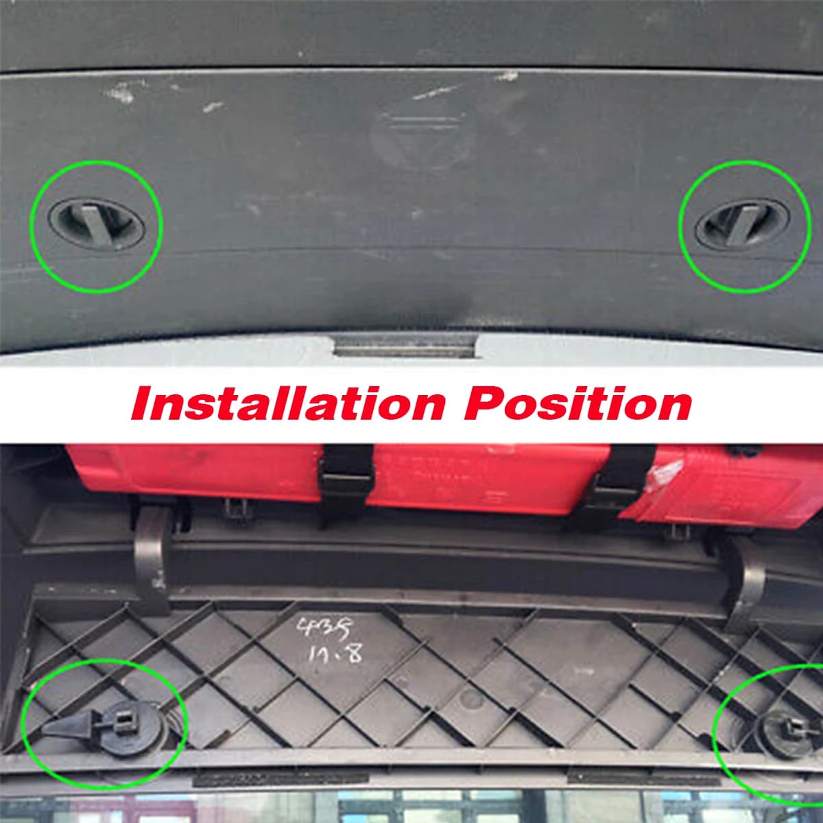 Verrou de montage du bouton de direction du coffre de la voiture VW Tiguan 5N MK1 Touran, 2003 – 201