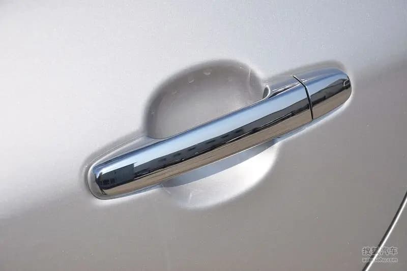 Couvercle de poignée de porte de voiture chromé, garniture de bol, accessoires de style, autocollant