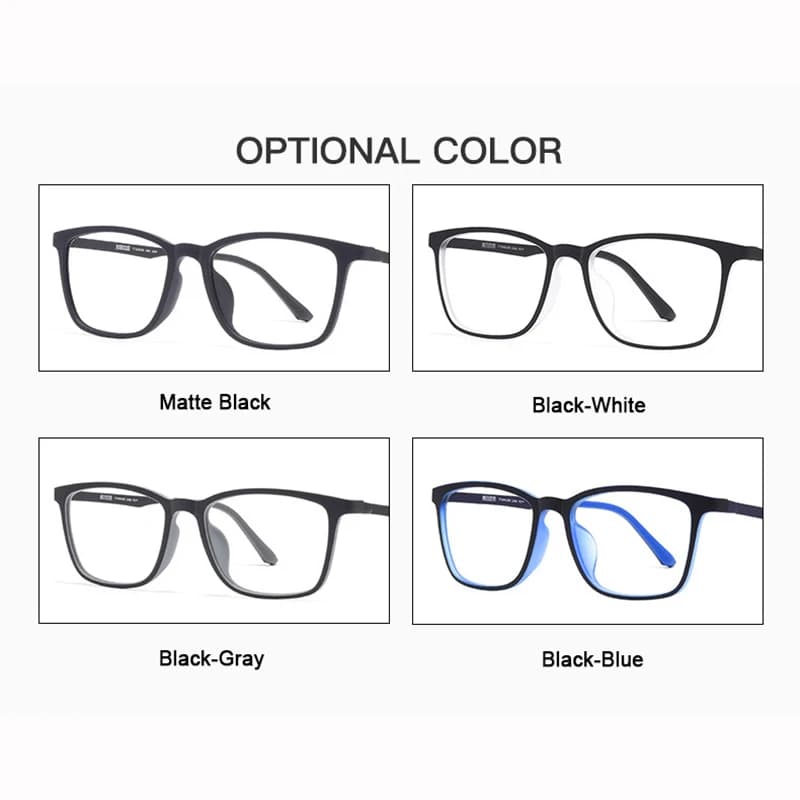 Monture de lunettes, matériau Super Flexible et Durable, monture de lunettes, Prescription optique, 
