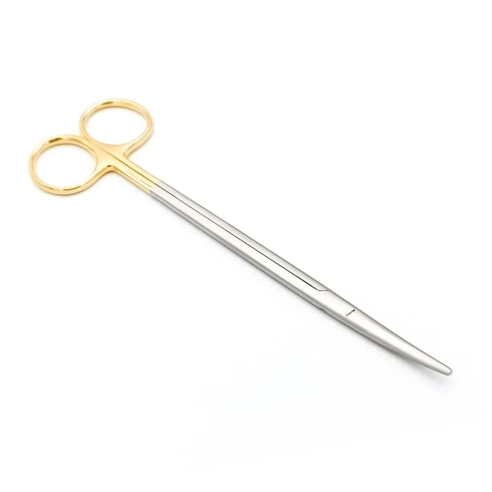 TC metzenbaum ciseaux courbé délicat coupe de tissu tonsil pointes étroites émoussées opération chir