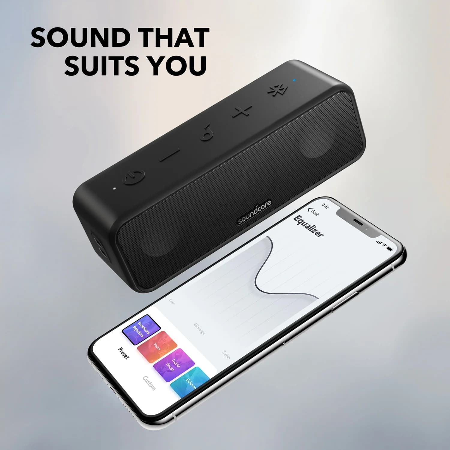 Haut-parleur Bluetooth avec son stéréo, pilotes à diaphragme en titane pur, technologie PartyCast, B
