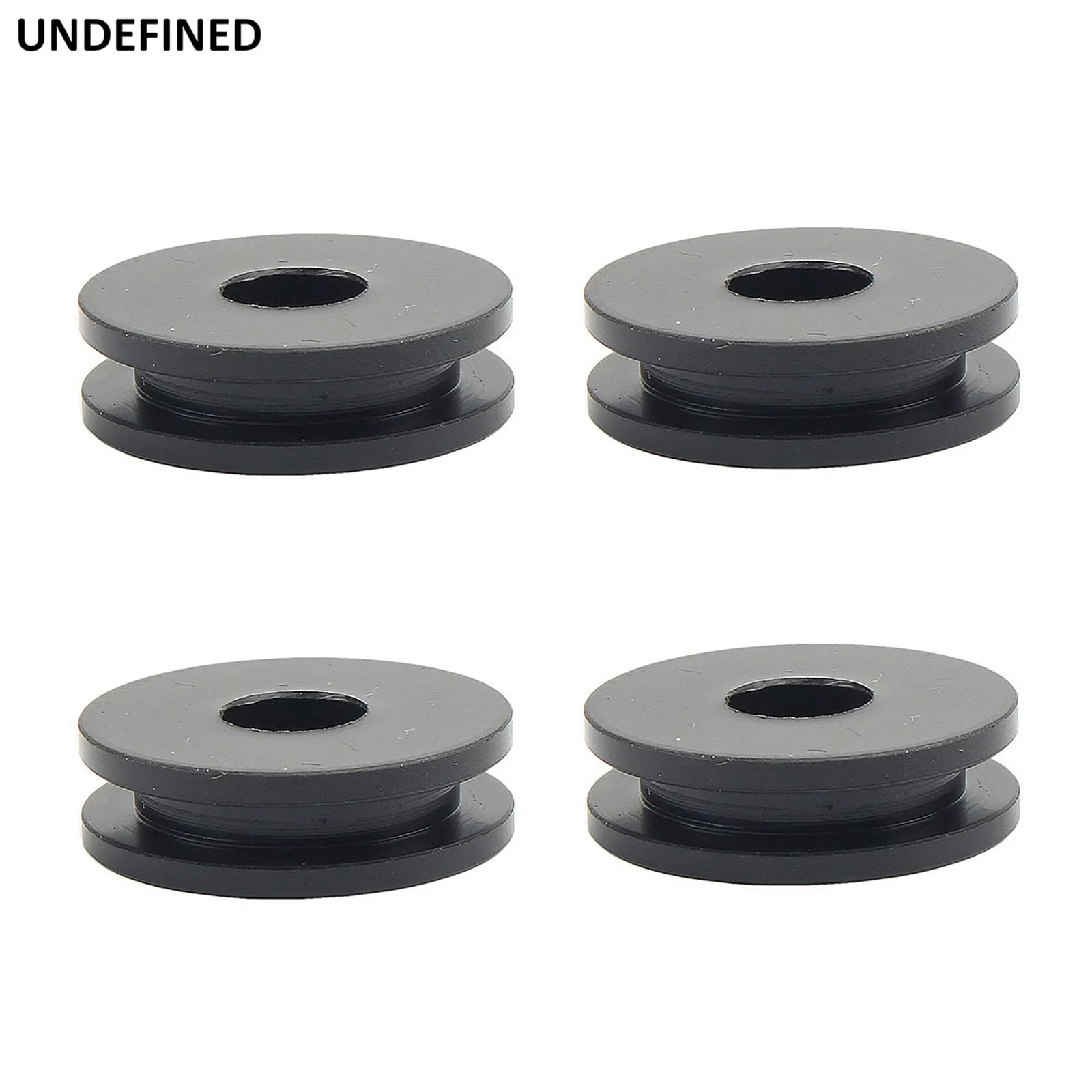 Oeillets de bague de montage de pare-brise, accessoires de moto en plastique POM noir pour Harley He