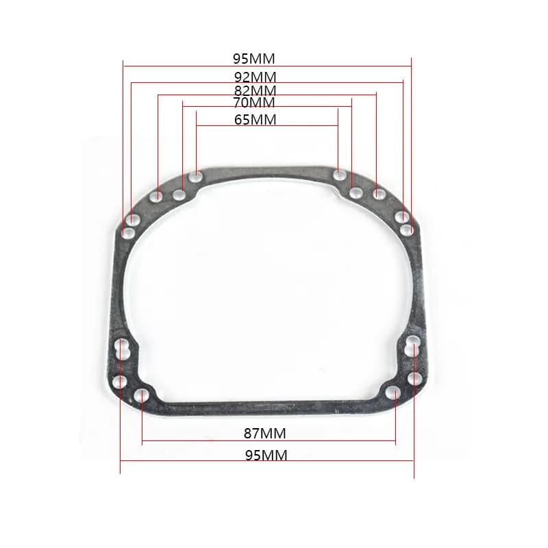 SANVI cadre de montage pour Hella 2 à Hella 3R G5/Koito Q5 Bi xénon/LED lentille de projecteur phare