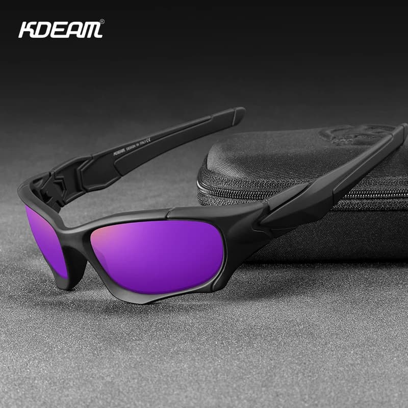 KDEAM-Lunettes de soleil polarisées pour homme et femme, accessoire de marque pour la conduite et le