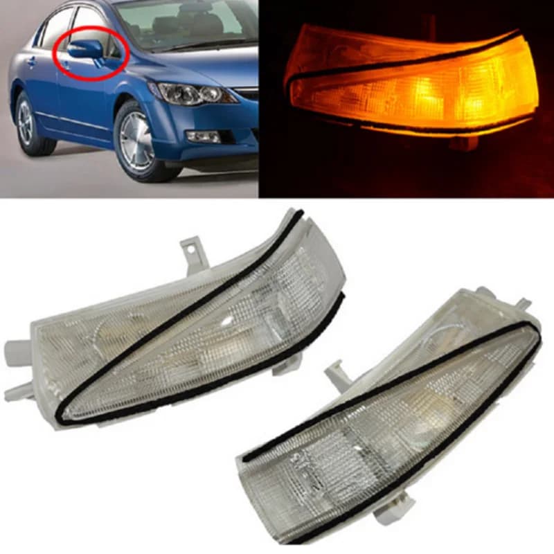 Clignotant de rétroviseur, lampe clignotante pour Honda Civic 8 berline hybride berline FA/FD 2006 –