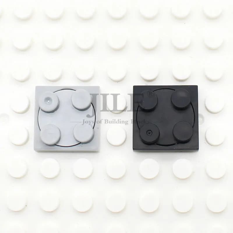 Blocs de construction Moc, plateau tournant 2x2, Base de plaque avec le dessus 3680 3679, briques cr