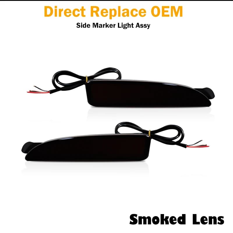 IJDM pour 04-08 Mazda 3 berline/brin feu de position latéral arrière et pour Mazda 5 6 LED feux réfl