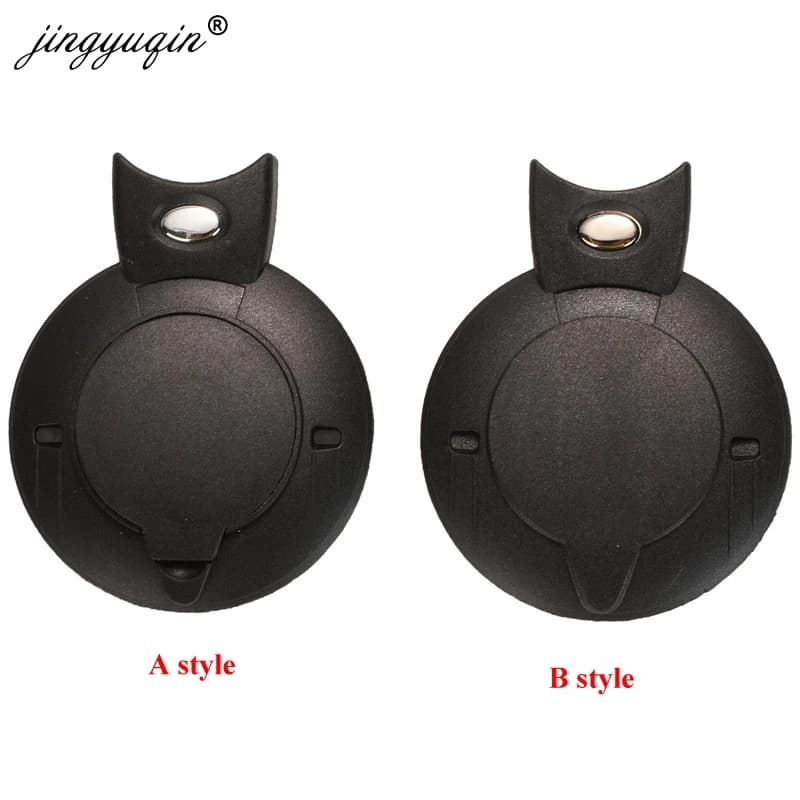 Jingyuqin 3 boutons étui pour clé à distance intelligente coque de remplacement sans clé entrée couv
