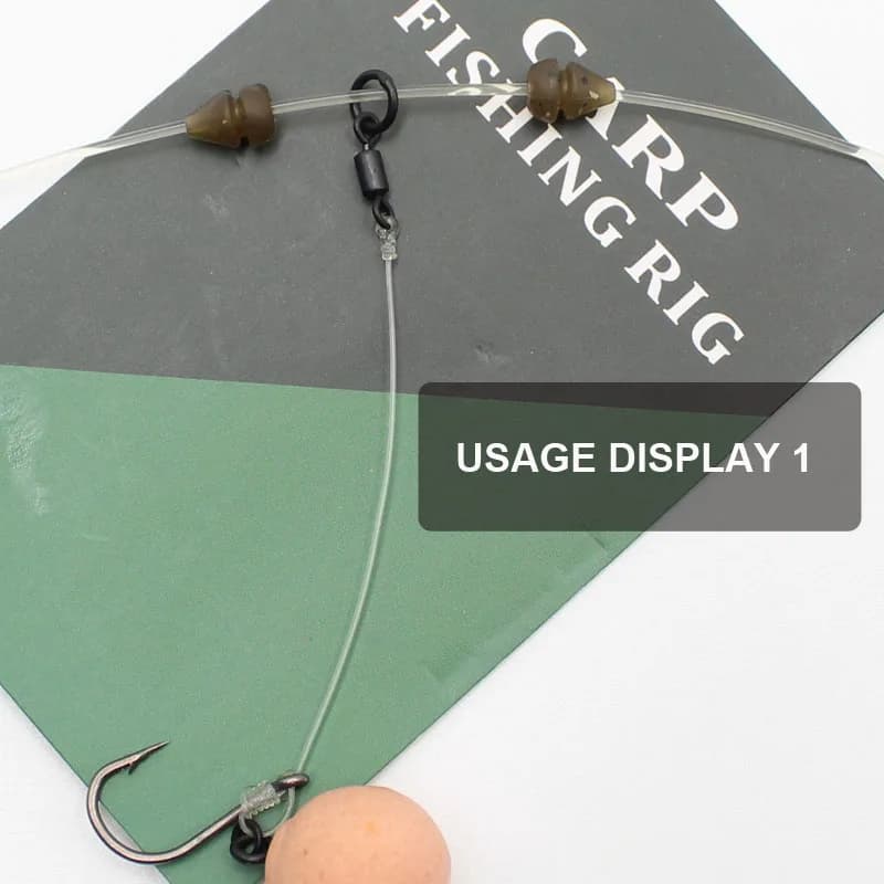 Accessoires de pêche à la carpe, 30 pièces, perles Heli Chod pour plates-formes d'hélicoptère, matér