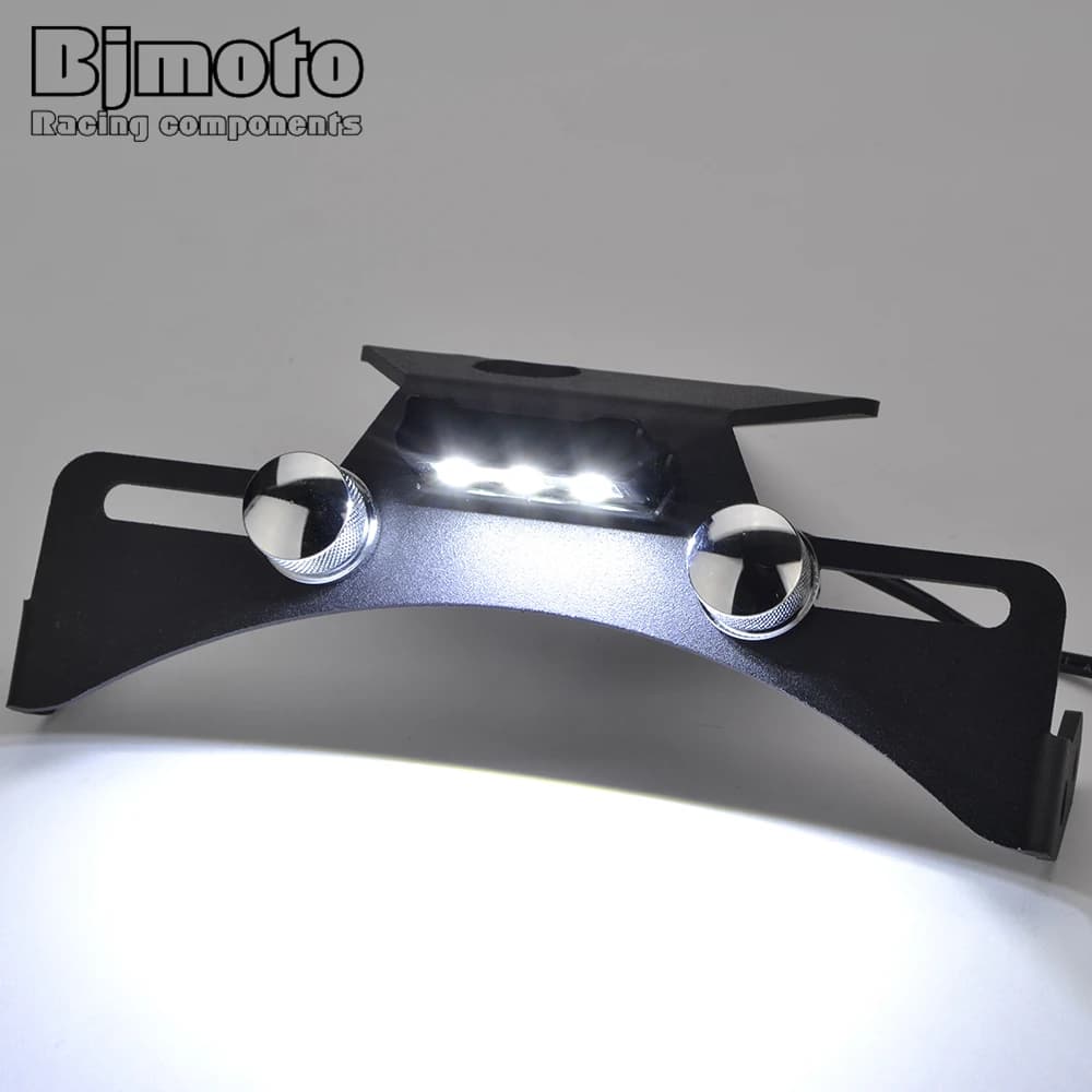 Support de plaque d'immatriculation planificateur avec lumière LED, Triumph DayRequice 600 675 675R 
