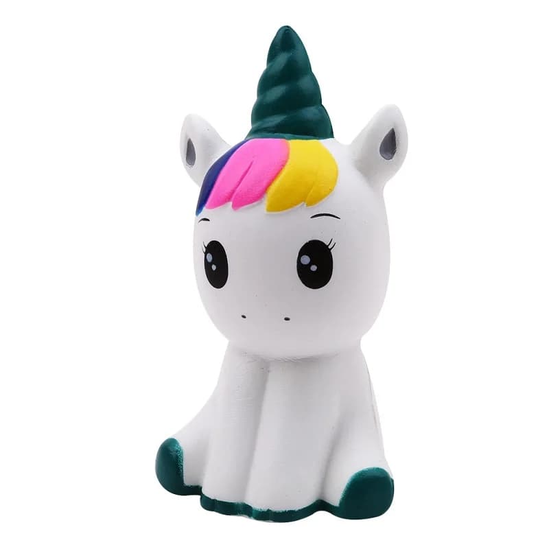 Nouveau Squishy mignon licorne Simulation Animal poupée PU pain lente augmentation parfumé doux pres