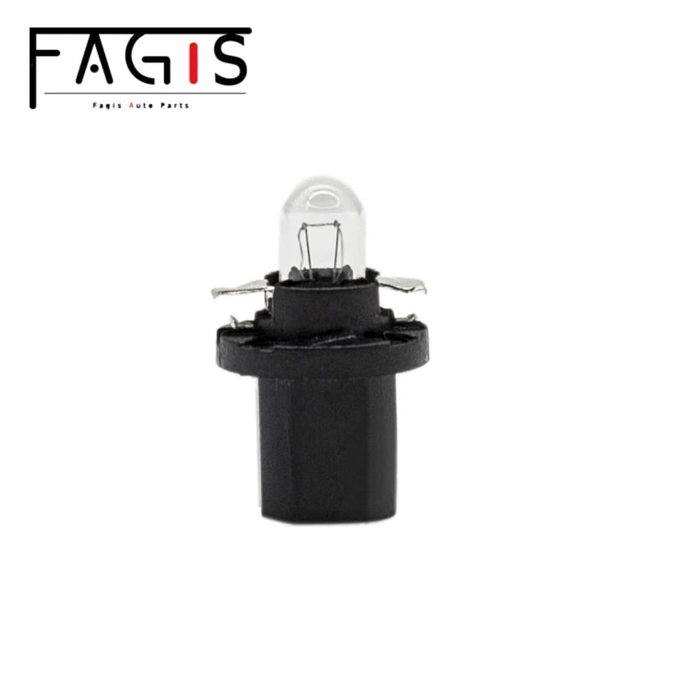 Fagis 10 pièces B8.5D B8.5 12V 1.2W 24V 1.2W ampoule halogène panneau de voiture jauge vitesse table