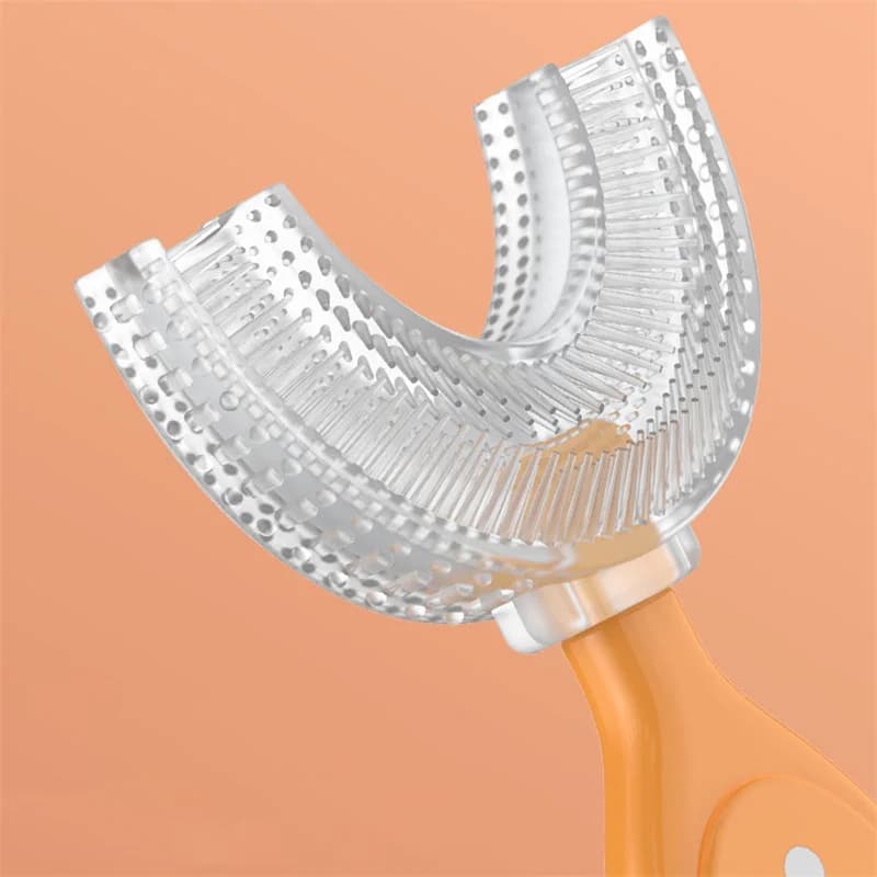 brosse a dent enfant santé du bébé brosse a dent en forme de u brosse a dent bebe Brosse à dents 360