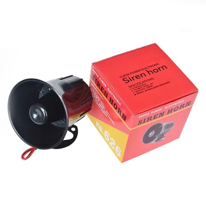 Sécurité DC 12V alarme extérieure sirène fil fort alarme klaxon 115Db extérieur Sirena Alarma haut-p