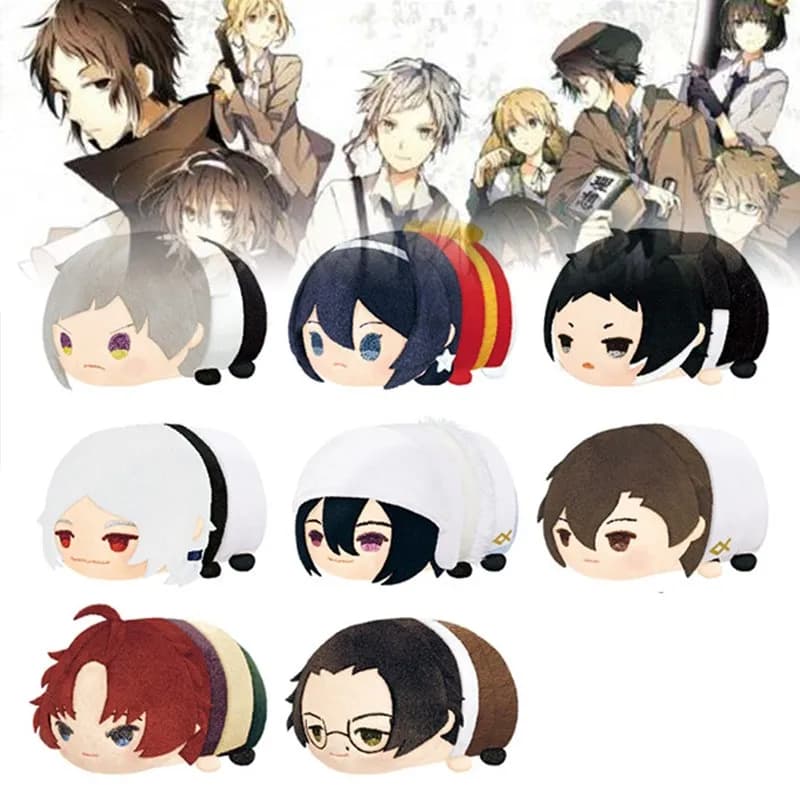 Anime Bungou Stray Dogs Frequency Apple Stuffed, Mochi Mascot Butter, 8.5cm, Nakajima Atsushi, Kunik