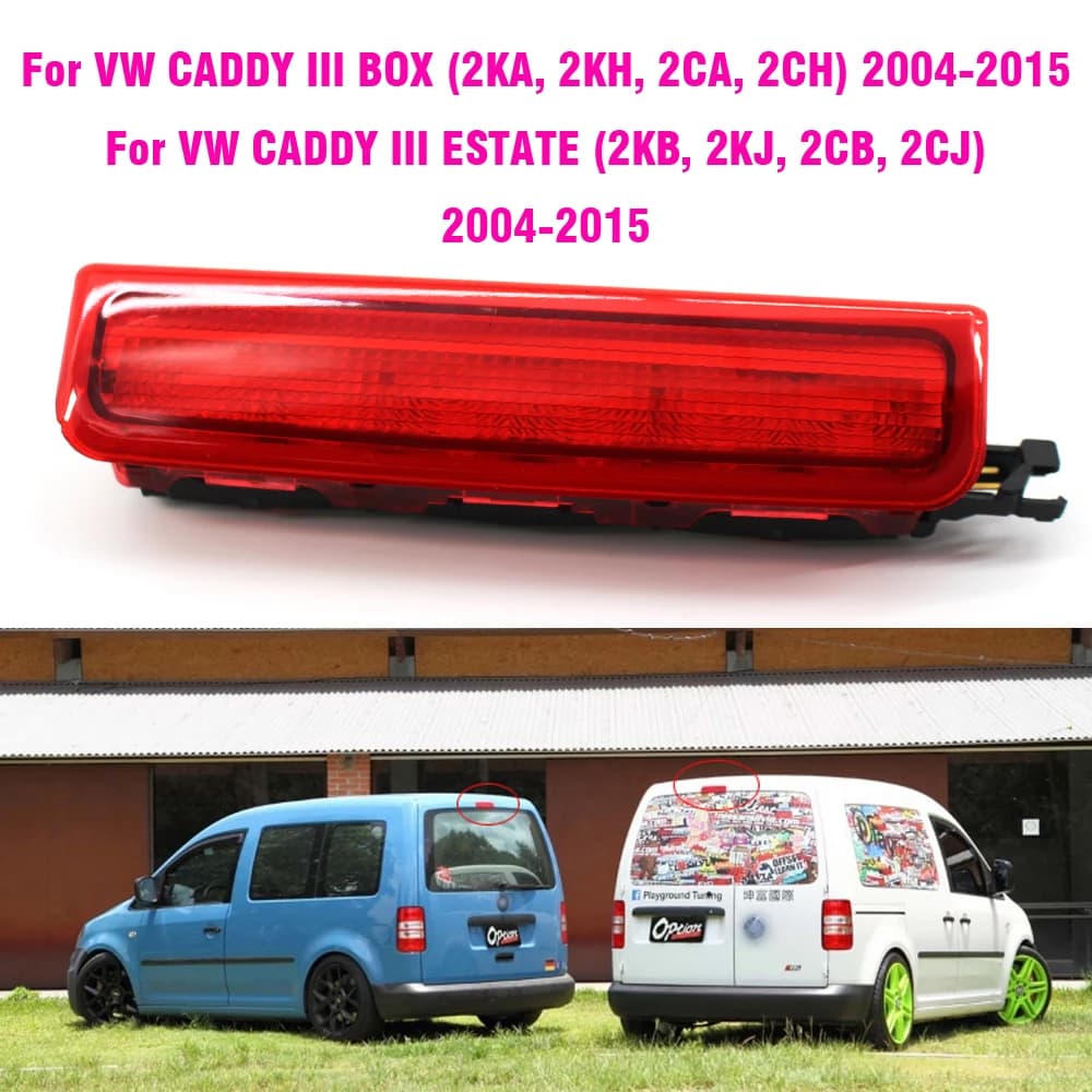 Enquêter de Stop Arrière pour VW Caddy 2004-2015, Ampoules LED de Voiture 2K0945087C