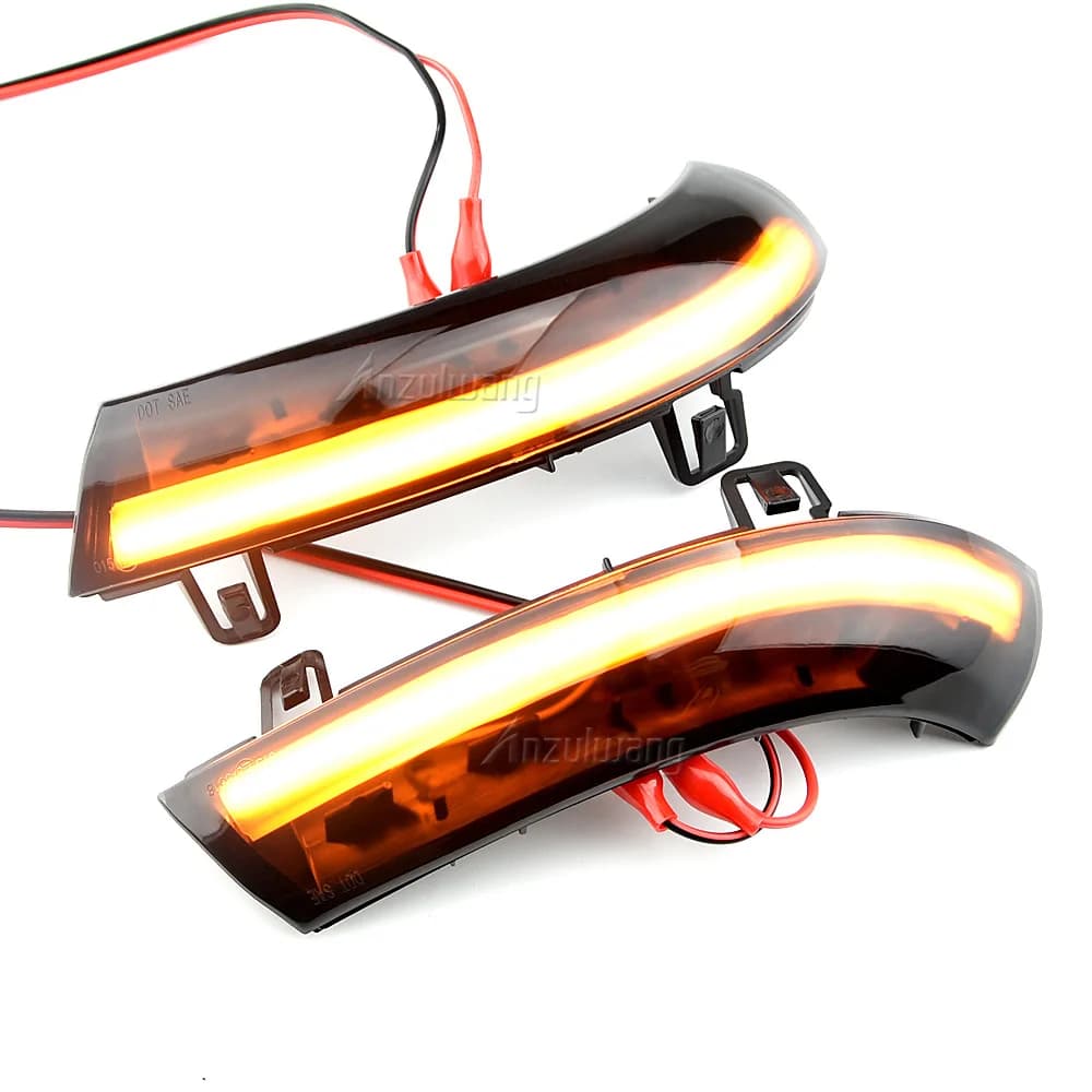Clignotant LED pour rétroviseur arrière dynamique, 2 pièces, pour VW GOLF 5 GTI V MK5 Jetta Passat B