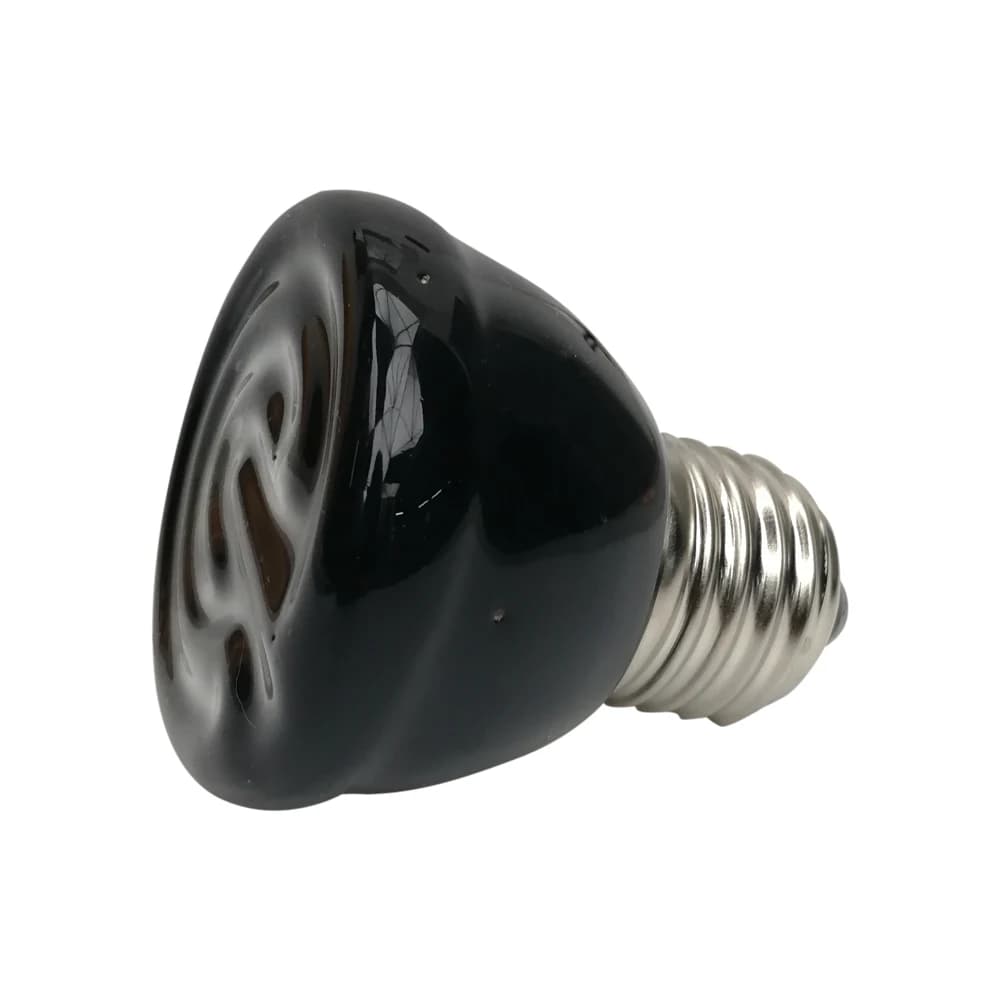 Lampe chauffante infrarouge lointain 220V, émetteur céramique noir, ampoule chauffante E27 pour anim