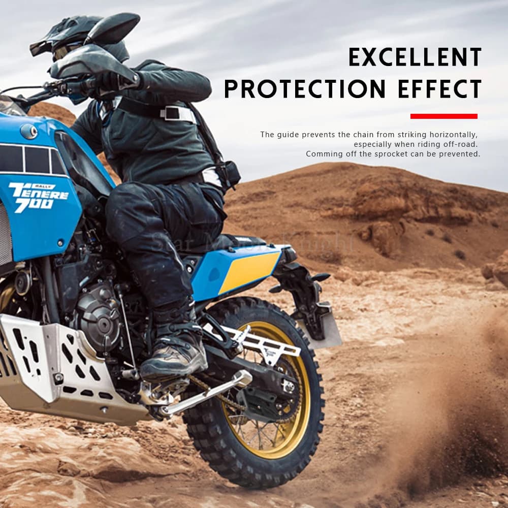 Guide de chaîne, couvercle de Protection, accessoires de moto pour Yamaha Tenere700 Tenere 700 2019-