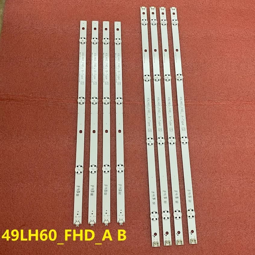Bande de rétro-éclairage LED pour TV 49LH600T 49LH630V 49LH604V 49LW540S 49LH60_FHD_A B SSC_AG 79100