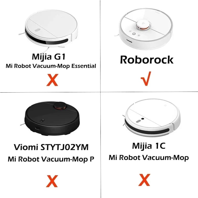 Pièces de rechange pour Xiaomi Roborock S5 Max, MaxV Dock, Pure S50, S51, S55 Dock, S60, Xiaowa E25,