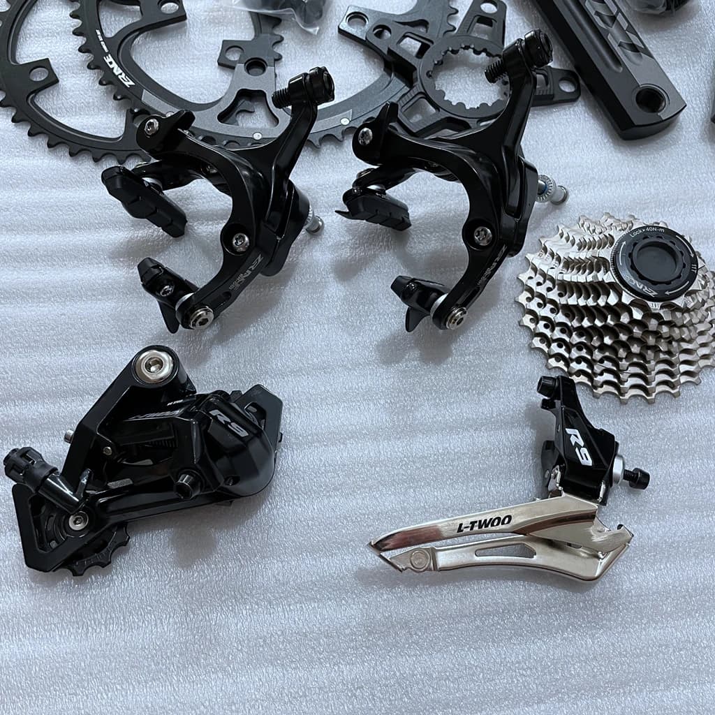Cassette de frein à manivelle LTWOO R9 + ZRACE, 2x11 vitesses, groupe de transmission 22s pour vélo 