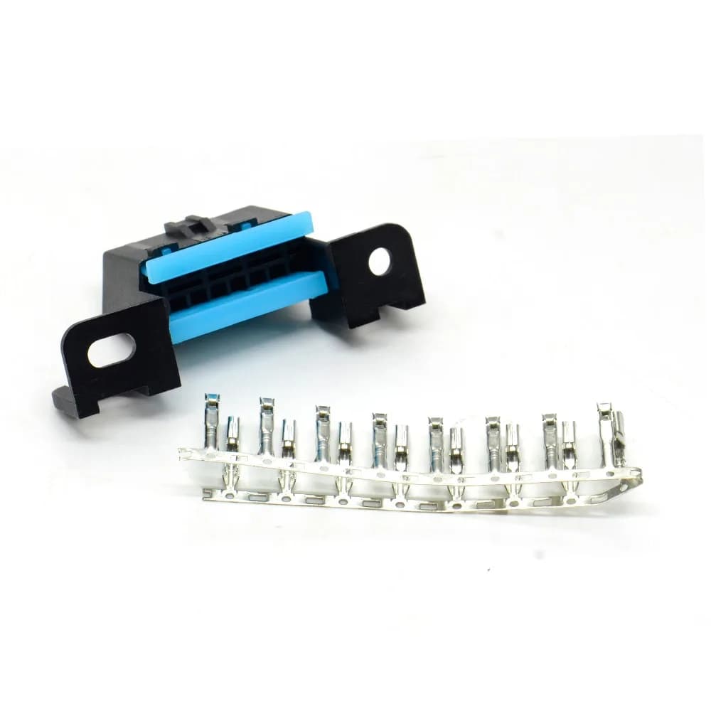 Connecteur de prise de fil femelle OBD, connecteur OBD2, 16 broches, angle femelle, expédition rapid