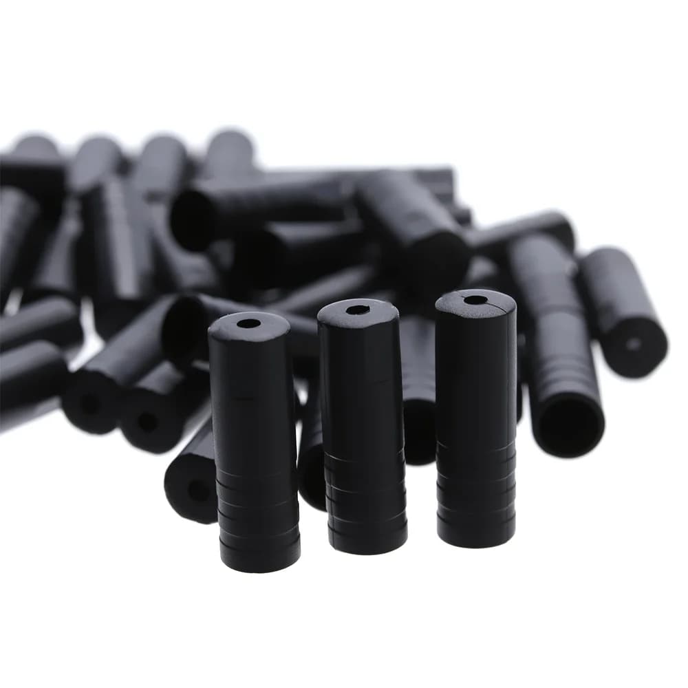 50pcs VTT vélo de route engrenages de frein de vélo embouts de câble extérieur embouts sertissages d