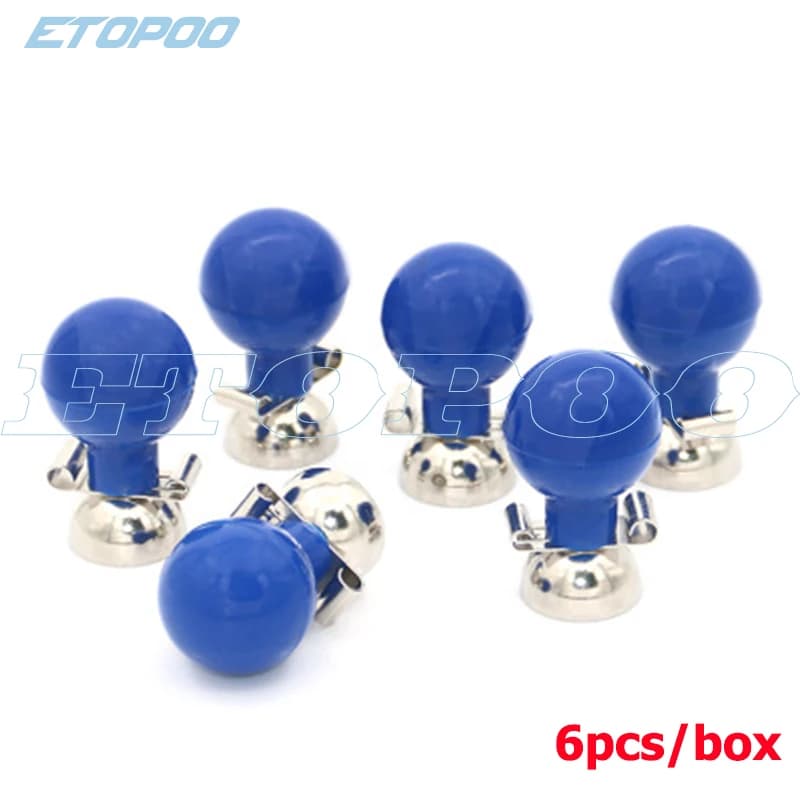 4 pièces/ensemble ECG EKG pince à membres électrode 6 pièces/lot adulte ecg/ekg électrodes Ag/AgCl é