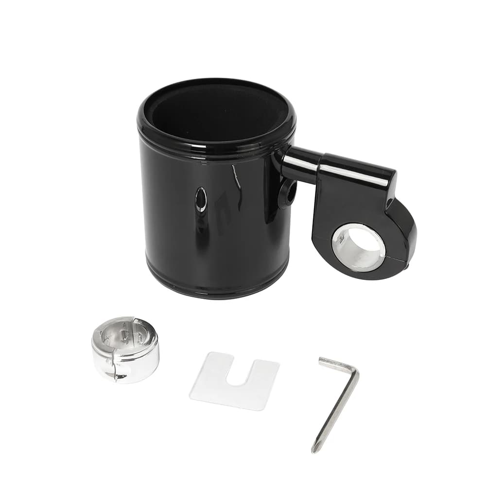 Porte-gobelet réglable pour moto ABS, guidon, bouteille de boisson 22mm-32mm pour Harley Touring Roa