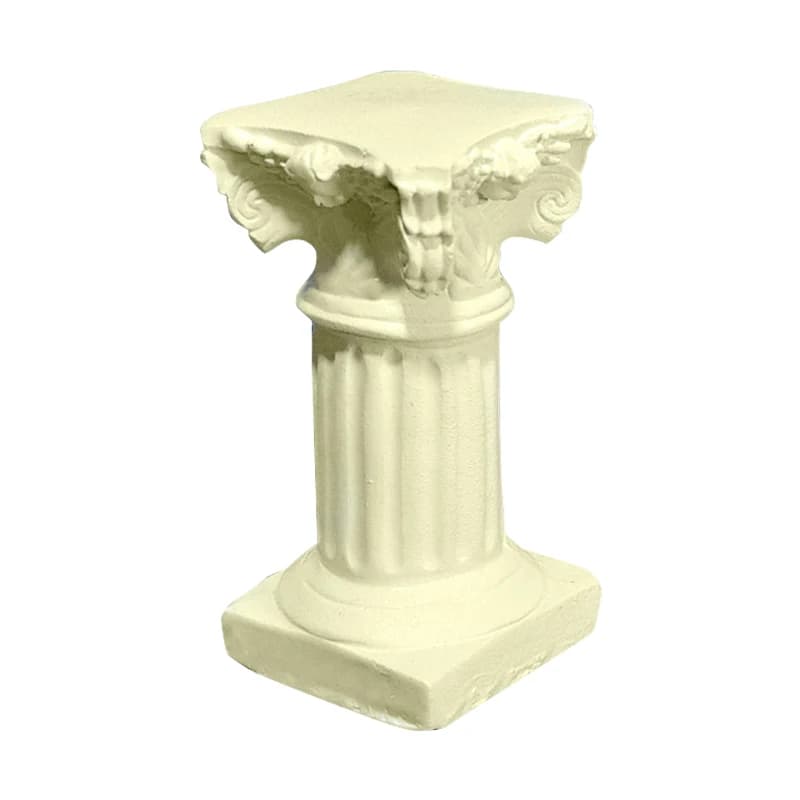 Miniature de modèle de colonne romaine pour la mise en page de paysage de table de sable, accessoire