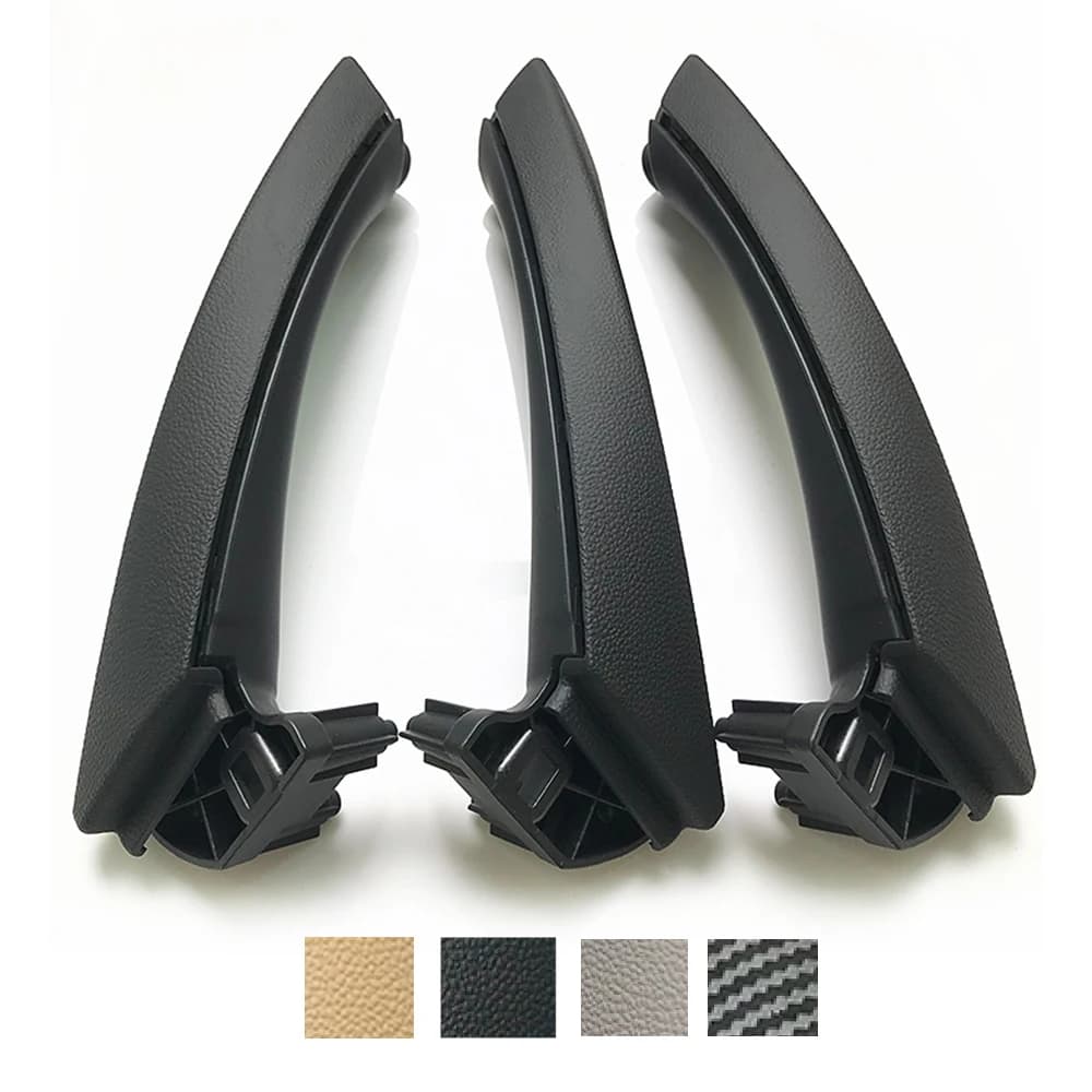 Ensemble complet de 6 pièces de poignée de porte intérieure de passager LHD RHD, garniture de couver