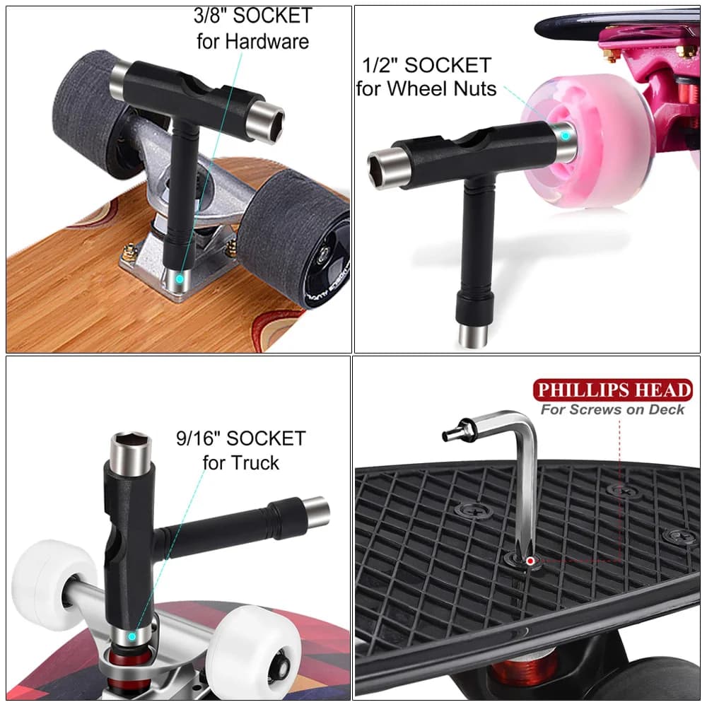 Tournevis à tête cruciforme de type T et L, clé Allen, tout en un, accessoire multifonctionnel pour 
