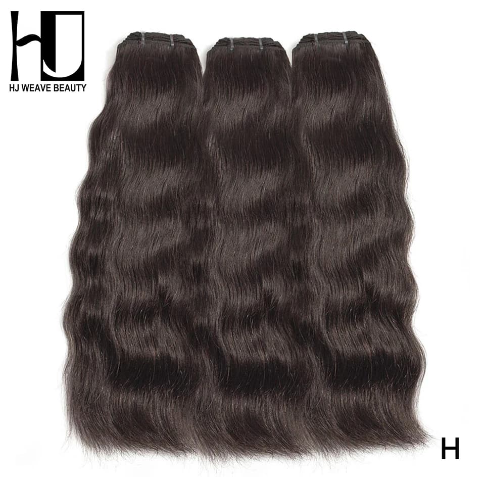 Bundles de cheveux vierges indiens bruts, faisceaux de tissage de cheveux humains raides, extension 
