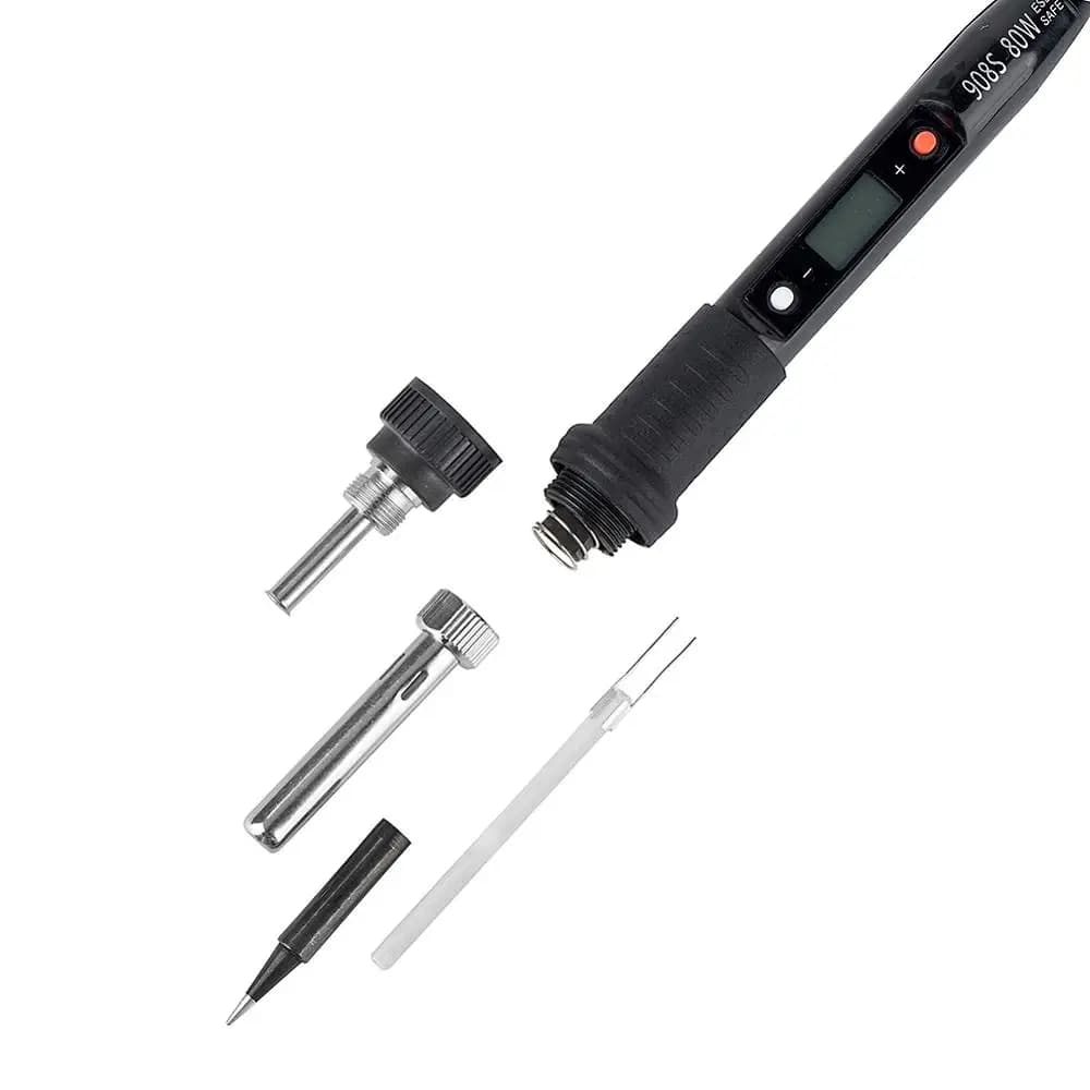 JCD-Fer à souder électrique avec affichage numérique LCD, température réglable, pointes, outils de s