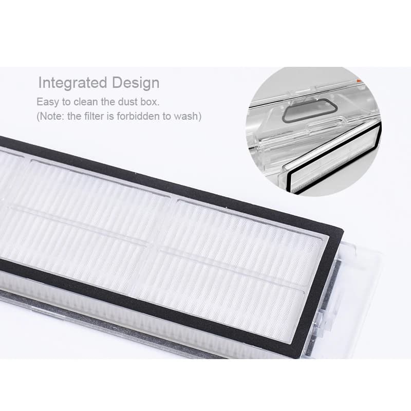 Filtre Hepa pour Xiaomi Roborock, remplacement pur, balayeuse sous vide, filtre lavable, pièce de re