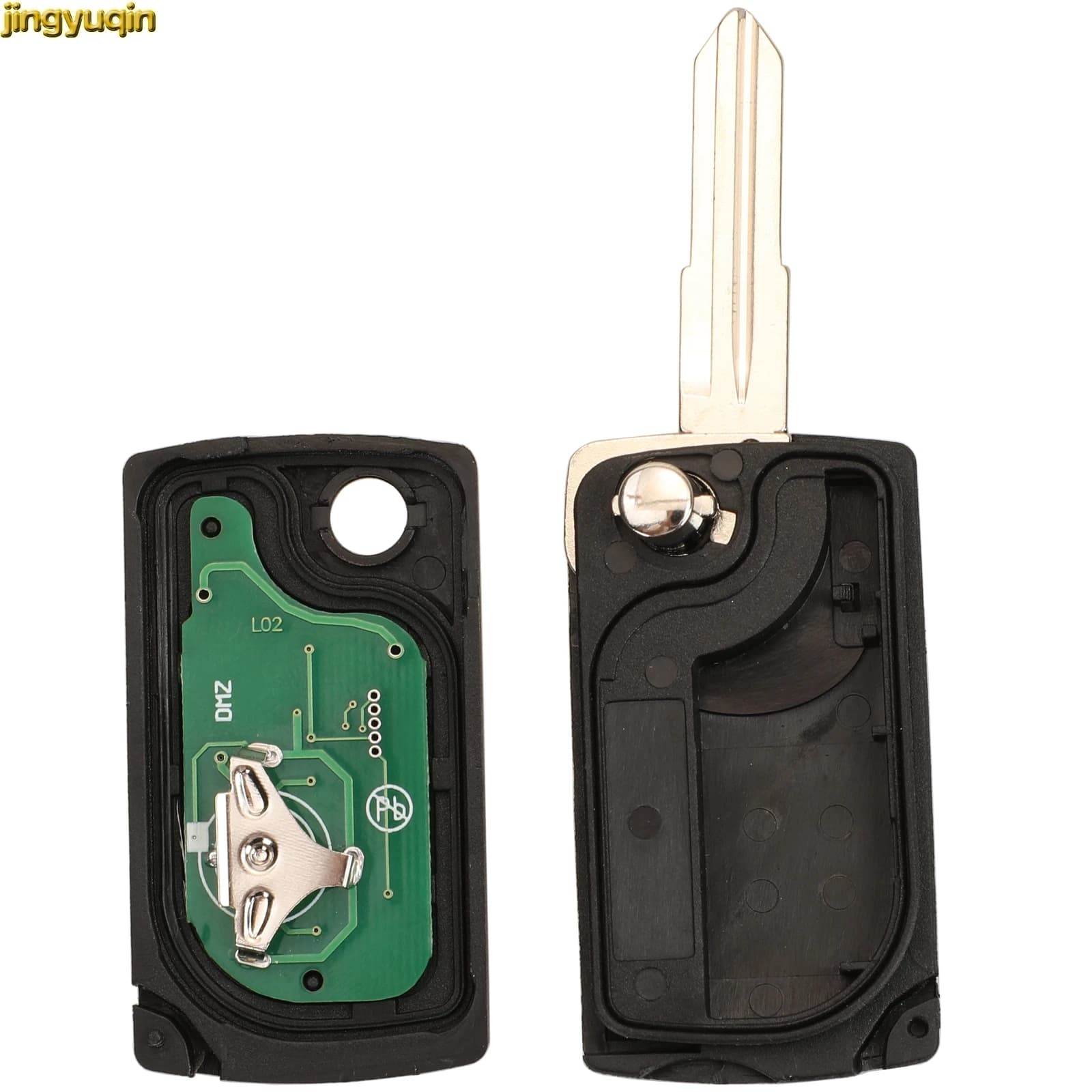 Jingyuqin télécommande clé de voiture à rabat Gernuine pièces 433Mhz ID48 pour Great Wall Haval Hove