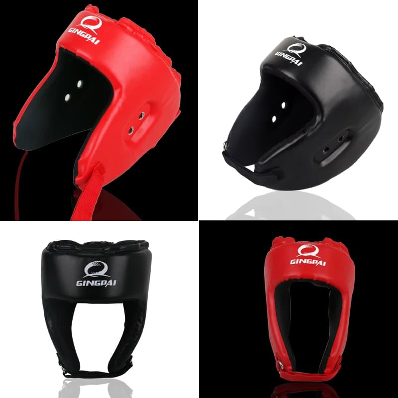 Adulte hommes femmes professionnel MMA tête équipement coup de pied boxe gardes de protection tête p