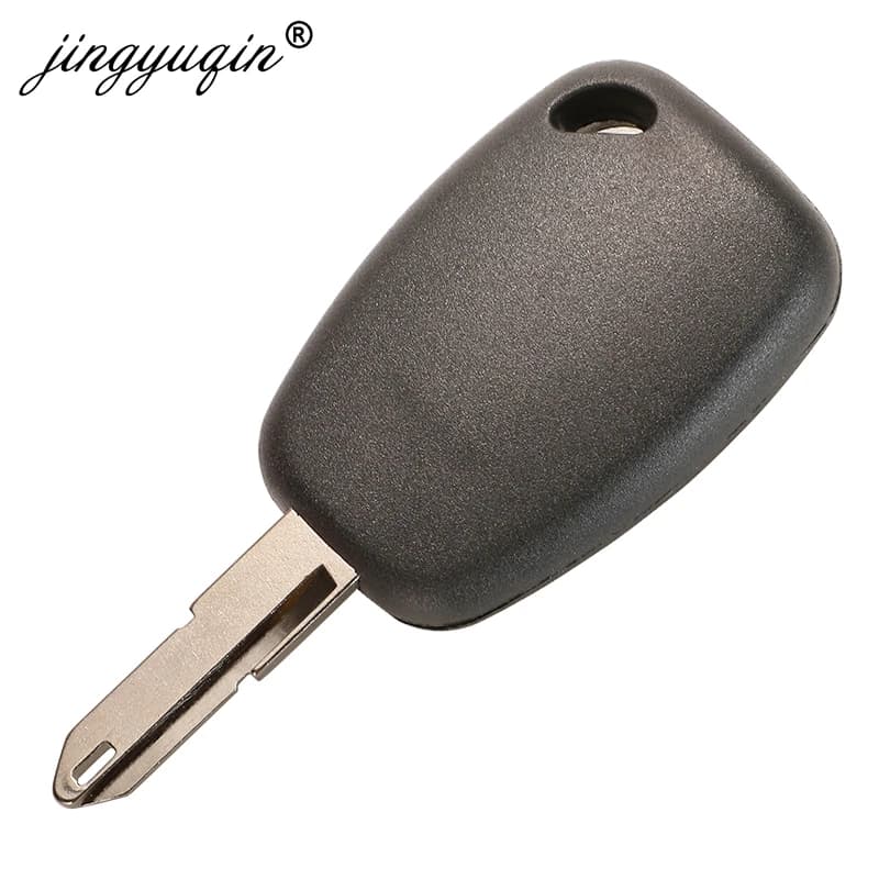 Jingyuqin-clé de voiture à 2 boutons | Télécommande de voiture à 2 boutons 433mhz avec puce ID46 pou