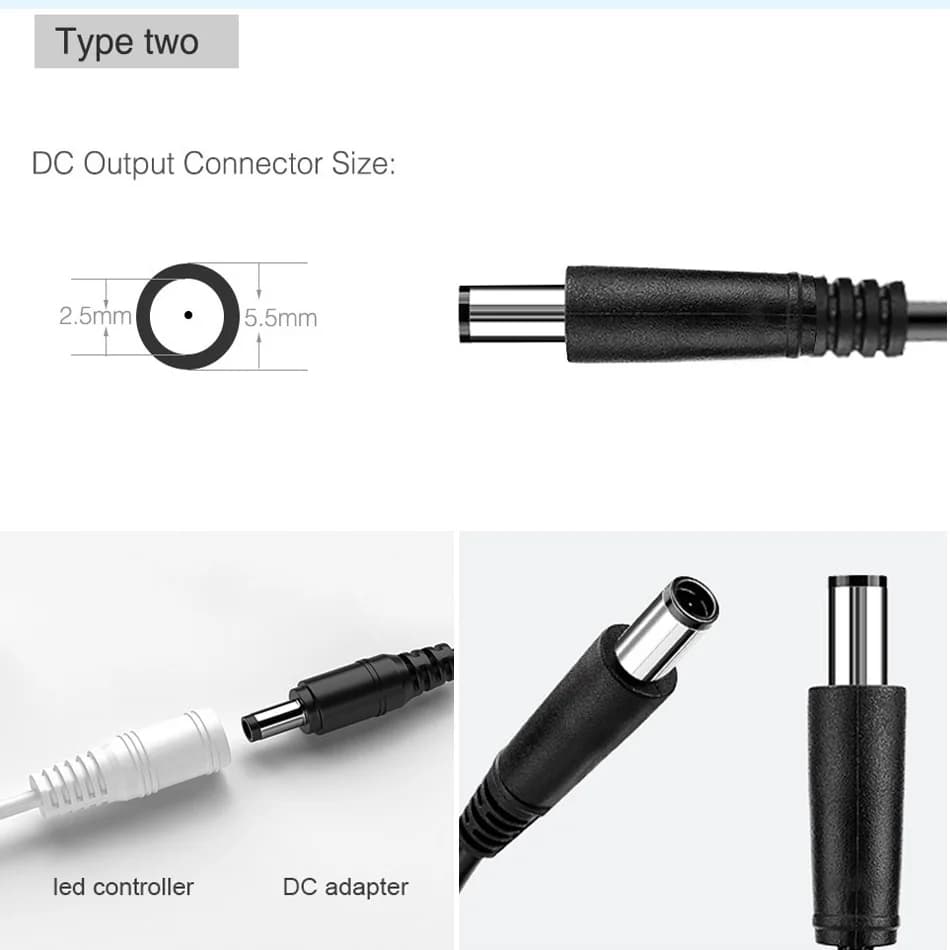 Adaptateur convertisseur de puissance 12V, 2A, 24W, prise EU, US, UK, AU, AC 100-240V à DC12V, trans