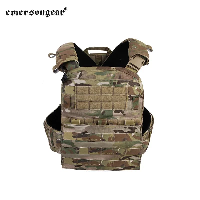 Emersongear porte-plaque adaptatif pour gilet tactique AVS Version lourde système Molle Airsoft chas