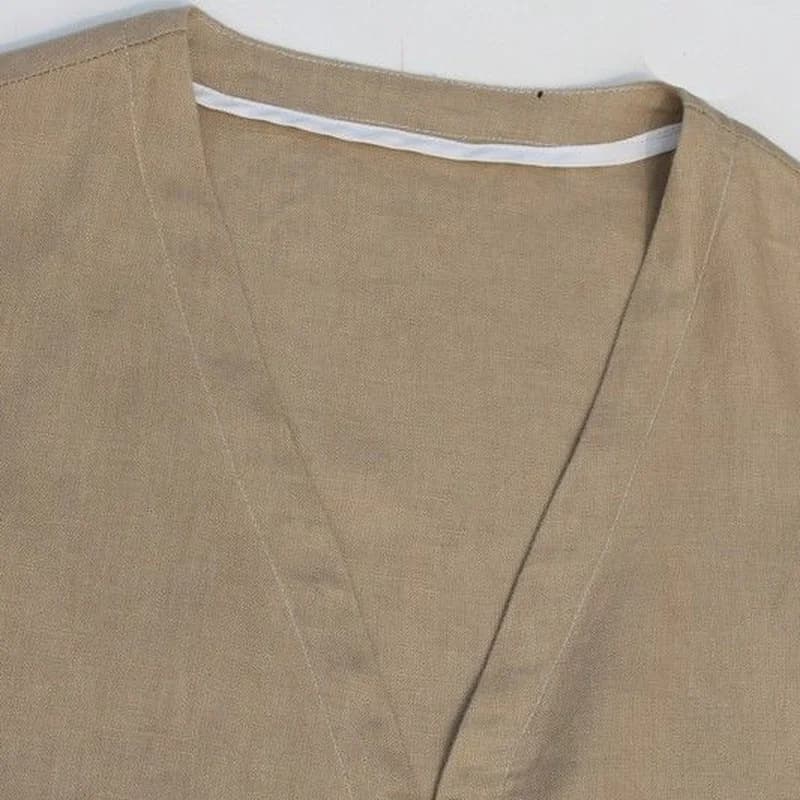 Gilets monochromes à col en V à boutonnage simple pour femmes, gilets décontractés pour femmes, vête