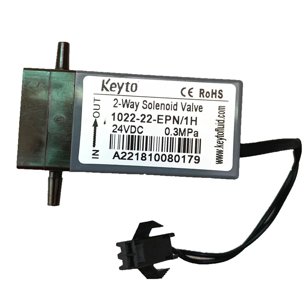 Keyto – électrovanne bidirectionnelle 24V cc, 0,3 mpa, démontage