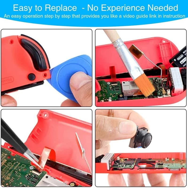 Kit de remplacement de Joystick Joycon 25 en 1, pour Nintendo Switch Ns, contrôleur gauche droite, p