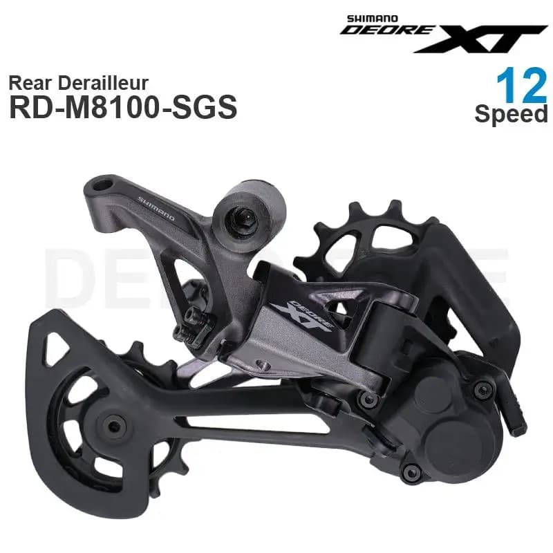 SHIMANO XT RD-M8100 RD DÉTILLEUR ARRIÈRE SGS pour 1x12s 12 vitesses VTT VTT pièces de vélo dérailleu