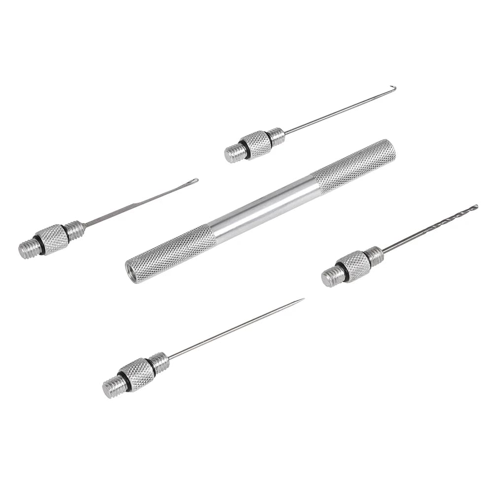 5 en 1 carpe forte gréement de pêche appât aiguille Kit ensemble d'outils appât perceuse Stringer ai