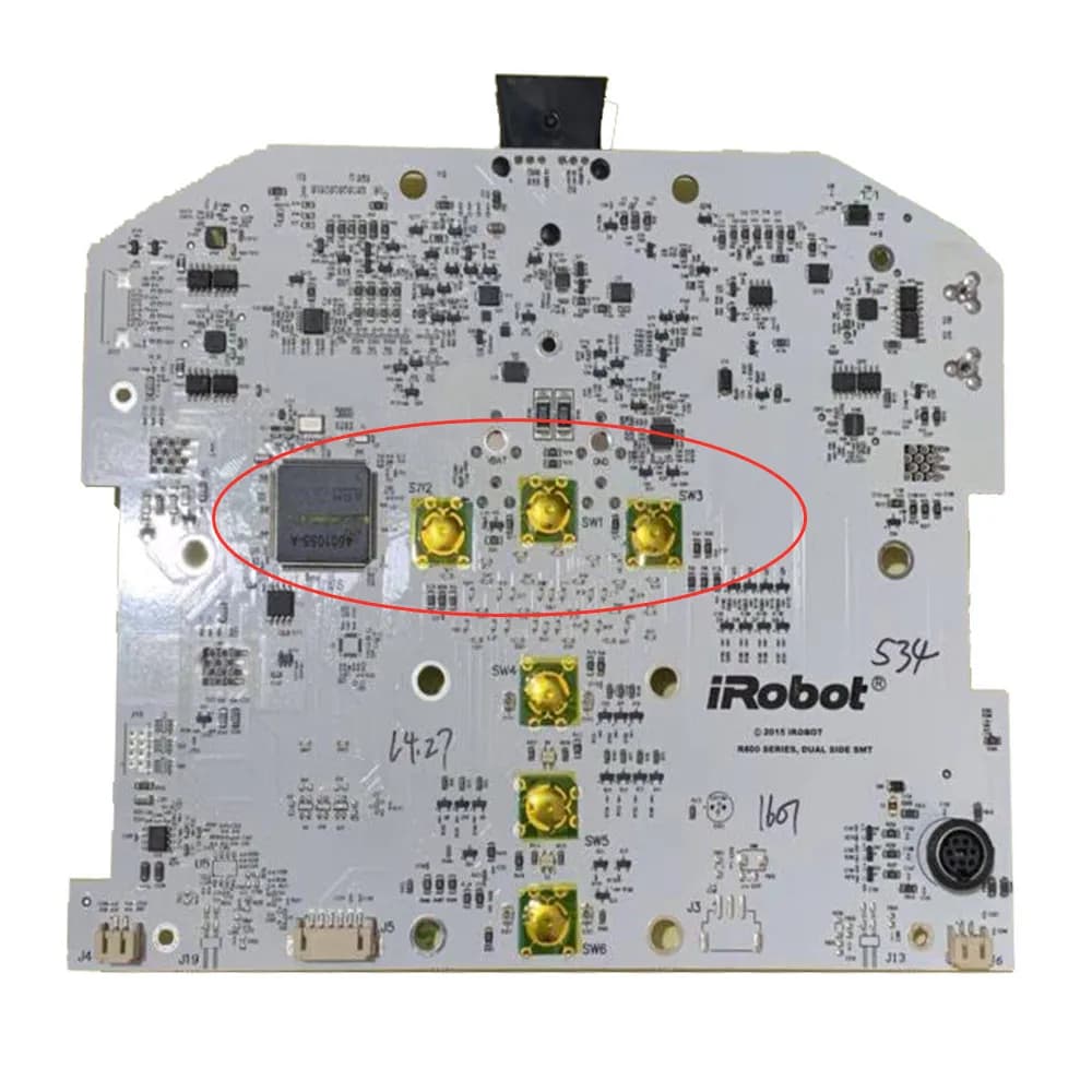 Carte mère de remplacement pour aspirateur iRobot Roomba série 500 600, circuit imprimé avec fonctio