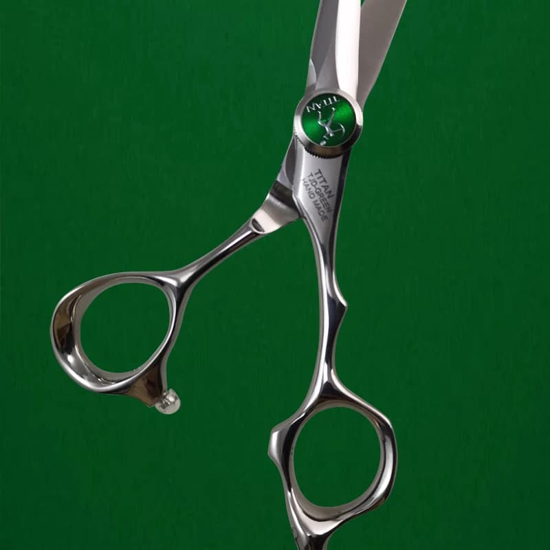Ciseaux de coiffure professionnels titan, coupe amincissante, outil de barbier pour salon de coiffur