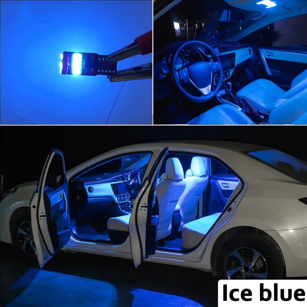 MDNG – Kit d'éclairage intérieur LED Canbus pour Ford Focus 2 3 MK2 MK3, berline Hatch 2000 – 2017 2